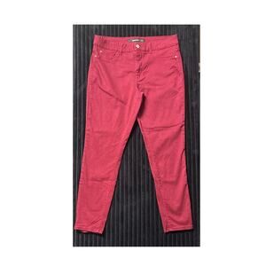 Jordache Women’s Red Super Skinny Pants Size 16 Stretch 28" Inseam